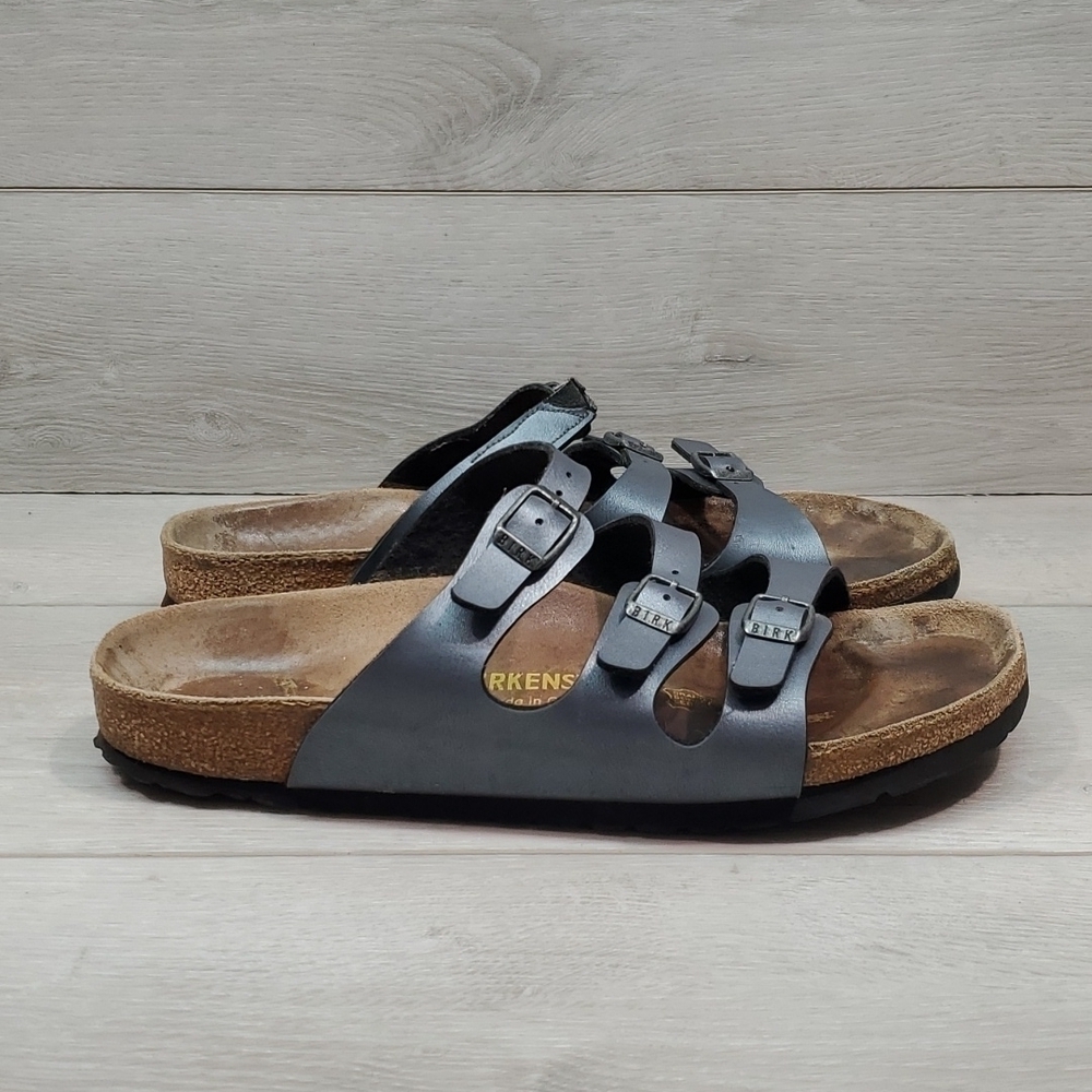 Birkenstock Women Outdoor Comfort Sandals Straps Sandals Flats shoes